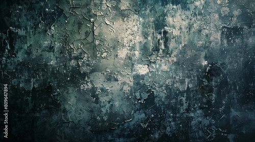 Antique distressed backdrop with hand-painted surface and rugged texture.
