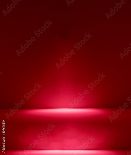 abstract background and light scene red black