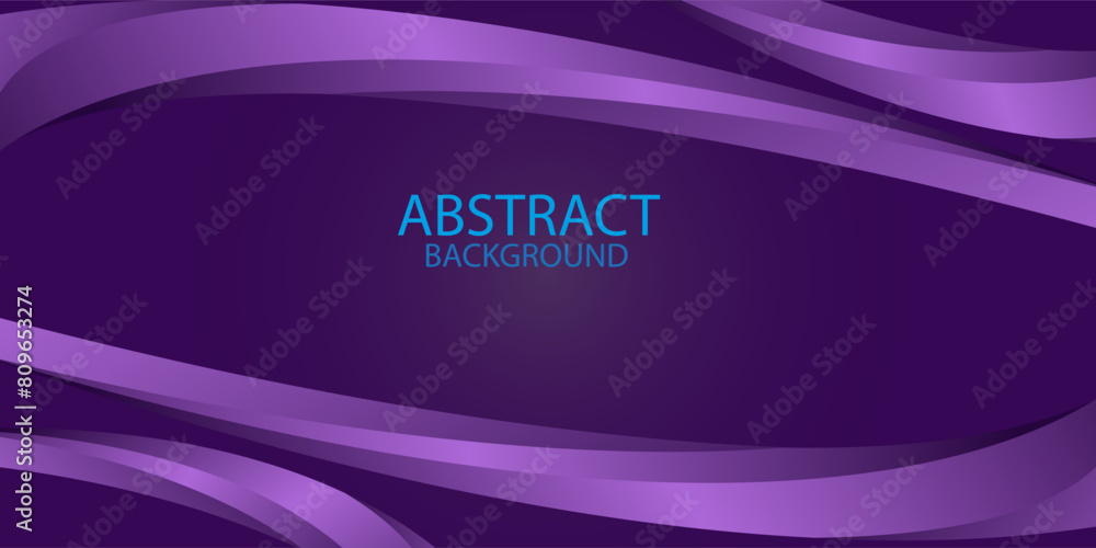 Vector background of purple curved lines overlapping on dark space for text and message design Vector background of purple curved lines overlapping on dark space for text and message design