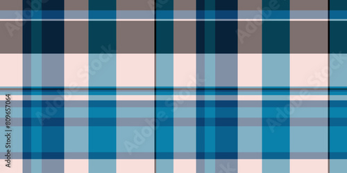Website vector fabric tartan, suit textile pattern seamless. Living room texture check plaid background in cyan and pastel colors.