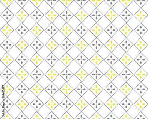seamless pattern with shapes geometric