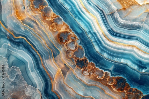 Abstract marble marbled marble stone granite texture luxury background banner - Orange yellow gold red color waves swirls structure.. Beautiful simple AI generated image in 4K, unique.