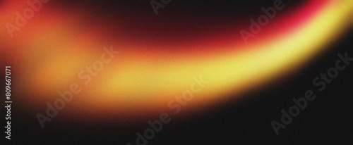 Orange Teal, Flow Blured Gradient With Noise Grain Effects, Isolated with Black Background, Good for Website Background.