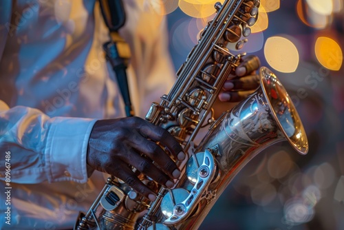 Houston International Jazz Festival in Houston, Texas, USA, celebrating jazz music's rich history and its cultural impact with performances by international jazz legends