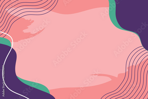 Organic fluid background abstract vector illustration