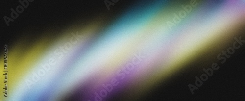 Pastel color gradient background, purple pink turquoise yellow blurred color gradients wide banner design, grainy texture