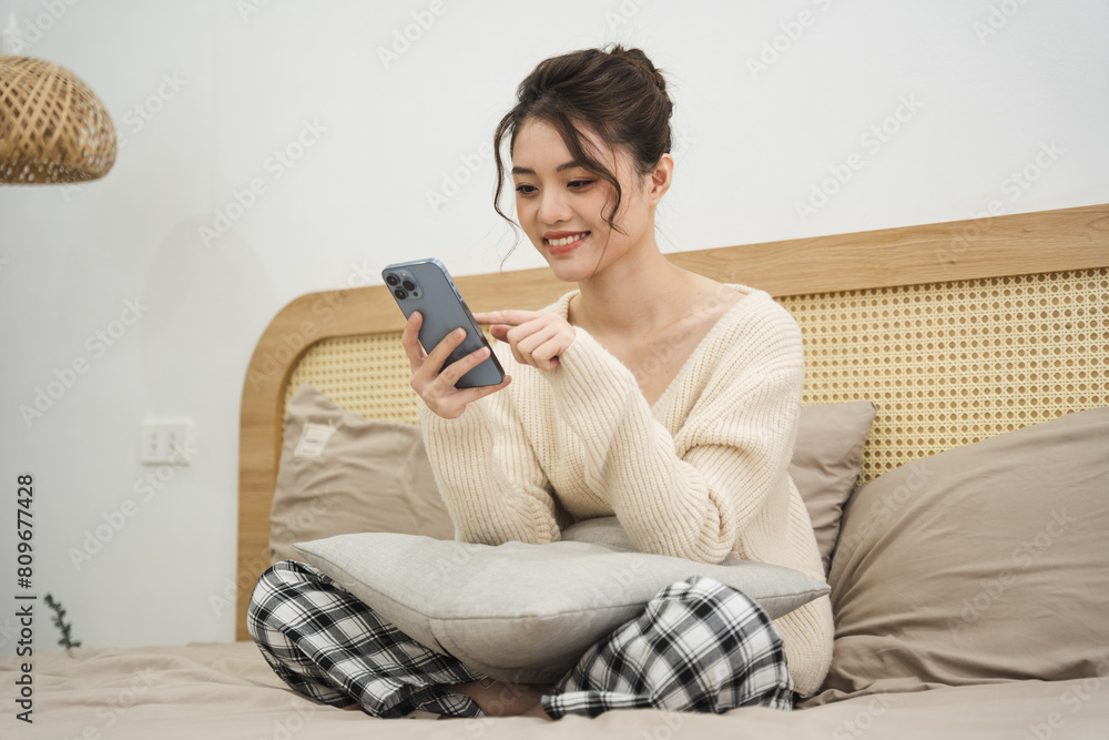 © Q88 - Portrait of beautiful young Asian girl at home © Q88 - Portrait of beautiful young Asian girl at home