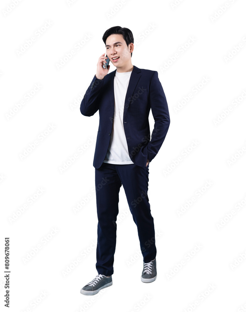 Asian businessman, wearing suit Asian businessman, wearing suit