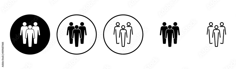 People icon set. person icon vector. User Icon vector. team symbols People icon set. person icon vector. User Icon vector. team symbols