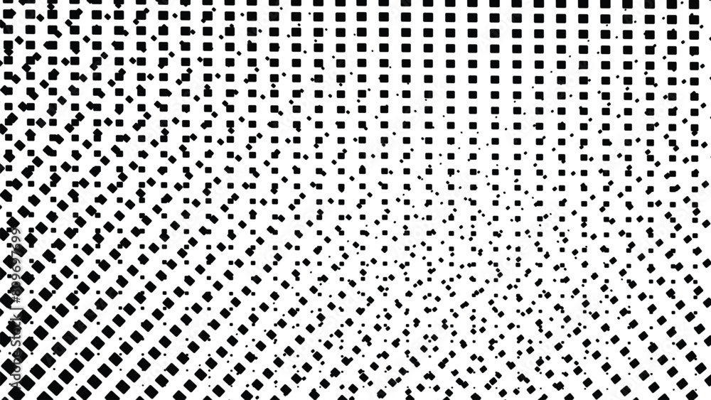 Black and white halftone pattern vector image for background or wallpaper Black and white halftone pattern vector image for background or wallpaper