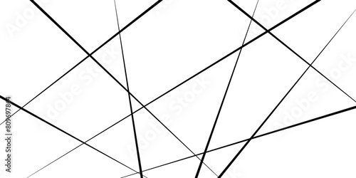 Horizontal template with chaotic lines. Simple vector illustration. Modern background art-like illustration.
