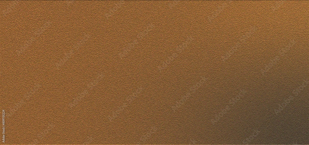 Fototapeta premium Orange black old paper texture with light spot Gradien background