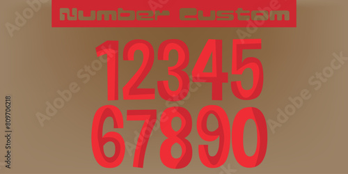set numbers, custom with a variety of the latest models 66