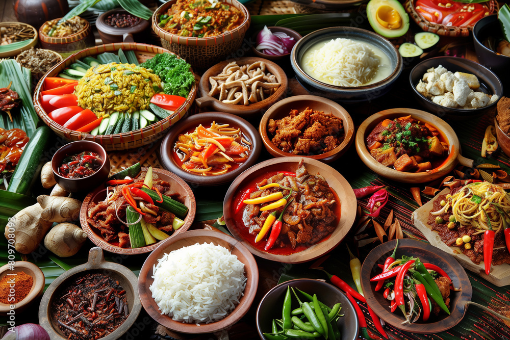 variety of food variety of food