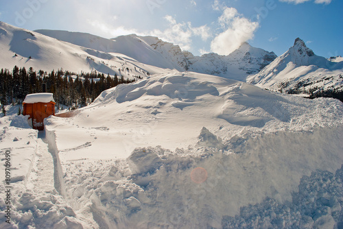 Canadian Rocky Mountains Icefields Parkway Canada photo