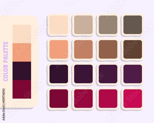bisque lightsalmon black maroon  color theory, colour matching, rgb color palette, harmonious 