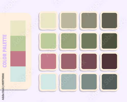 bisque tan rosybrown gainsboro color theory, harmonious colours catalog sample, colour matching