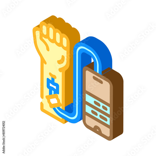 tech junkie tech enthusiast isometric icon vector. tech junkie tech enthusiast sign. isolated symbol illustration