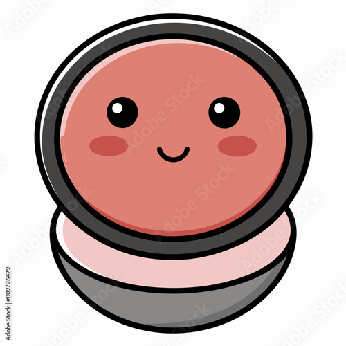 Cartoon Blush Illustration, Cartoon Art