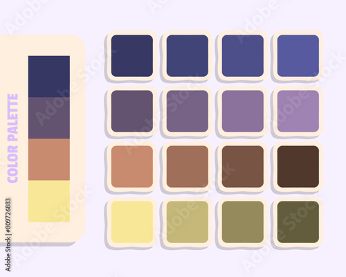 darkslategray dimgray rosybrown khaki color theory, colour matching, rgb color palette, harmonious 