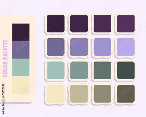 darkslategray slategray darkgray bisque  color theory, colour matching, design and edit idea