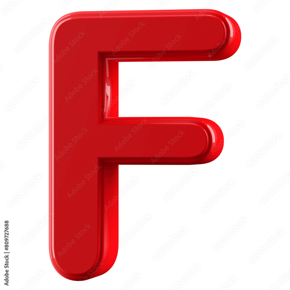 3d Font Red Uppercase . Letter F 3d Font Red Uppercase . Letter F
