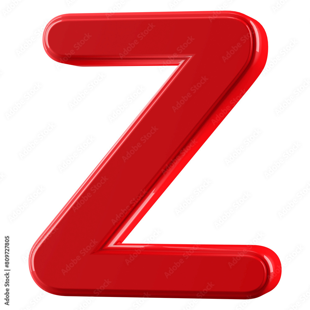 3d Font Red Uppercase . Letter Z 3d Font Red Uppercase . Letter Z