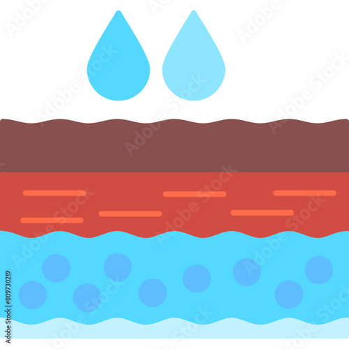 Underground Water Icon