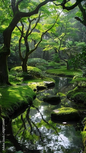 Peaceful arboretums showcasing nature s beauty