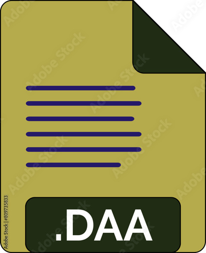 DAA  File Icon minimal fill