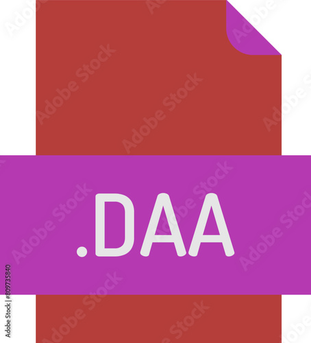DAA  File Icon Fill Crisp corners with doted lines