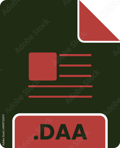 DAA  File Minimal icon