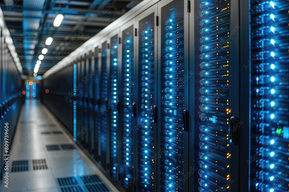 Fototapeta premium computer Network technology Concept Background professional photography