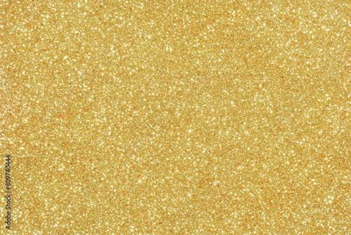 Abstract Background, Shimmering Gold Glitter Texture