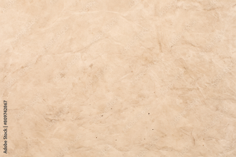 Obraz premium Vintage Aged Paper Texture, Overhead View