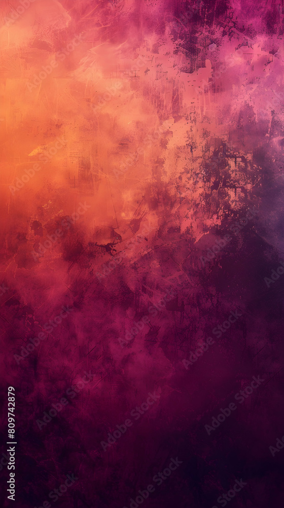 Blurred brilliant hues, copy space, a dark backdrop with a gradient of magenta orange, and a gritty texture for the website header design