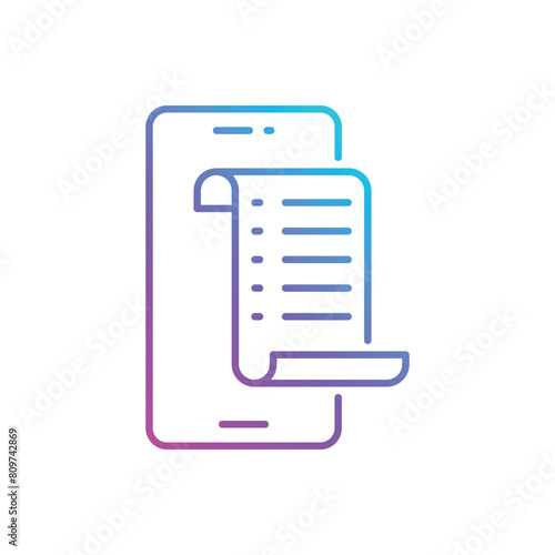 Online Magazine vector icon