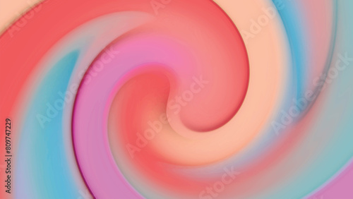 Abstract colorful radial gradient background for design as banner, advertising. Abstract blurred background of multi-colored stripes. Background for design. Vector illustration.