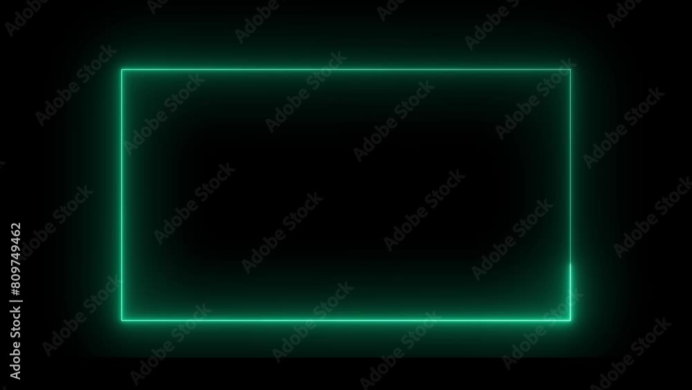Light saber glowing frame with animation alpha Light saber glowing frame with animation alpha
