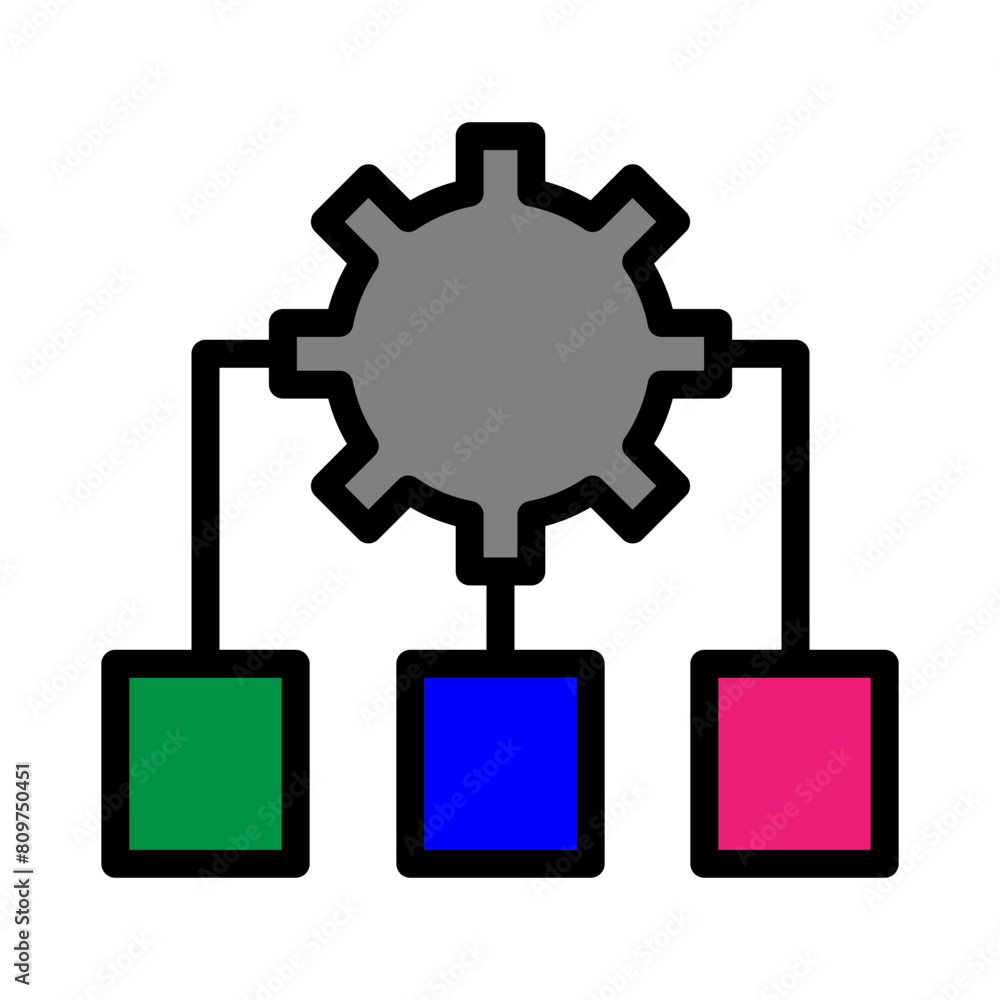 Natural Language Processing (NLP) Line Filled Icon Design Natural Language Processing (NLP) Line Filled Icon Design