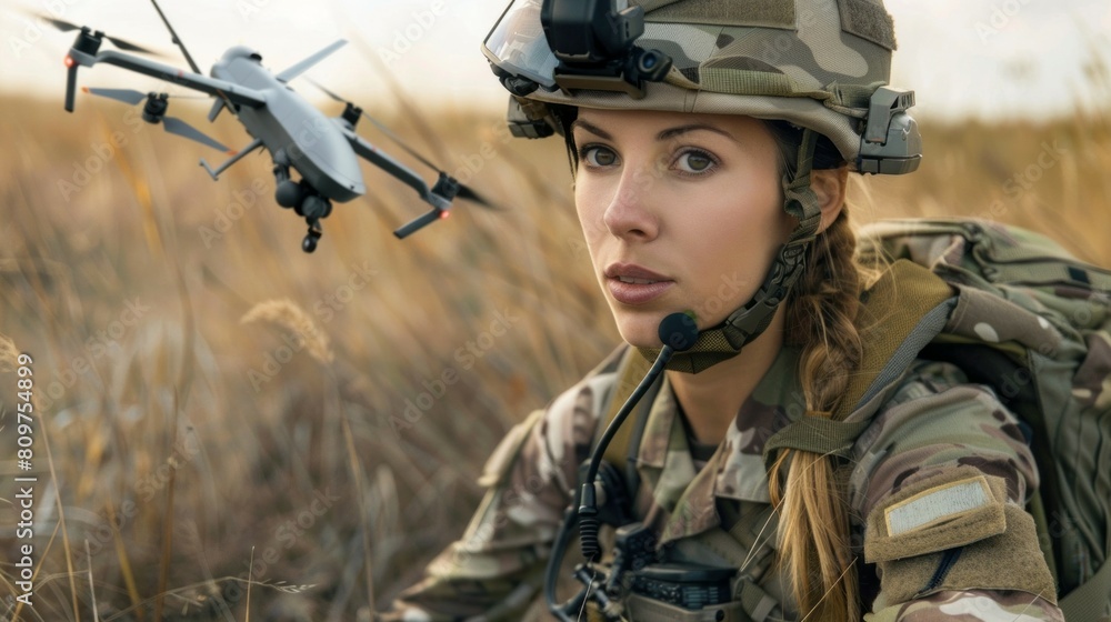 The drone is a small, grey, and black model The drone is a small, grey, and black model