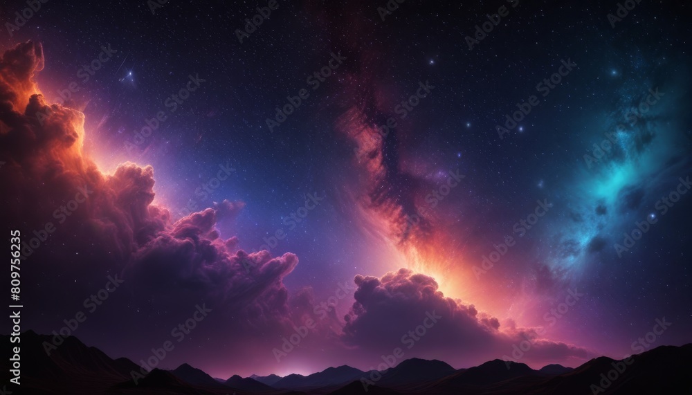 Beautiful space background Beautiful space background