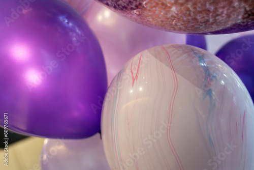 colorful party balloon background Festive party and happy birthday decorations