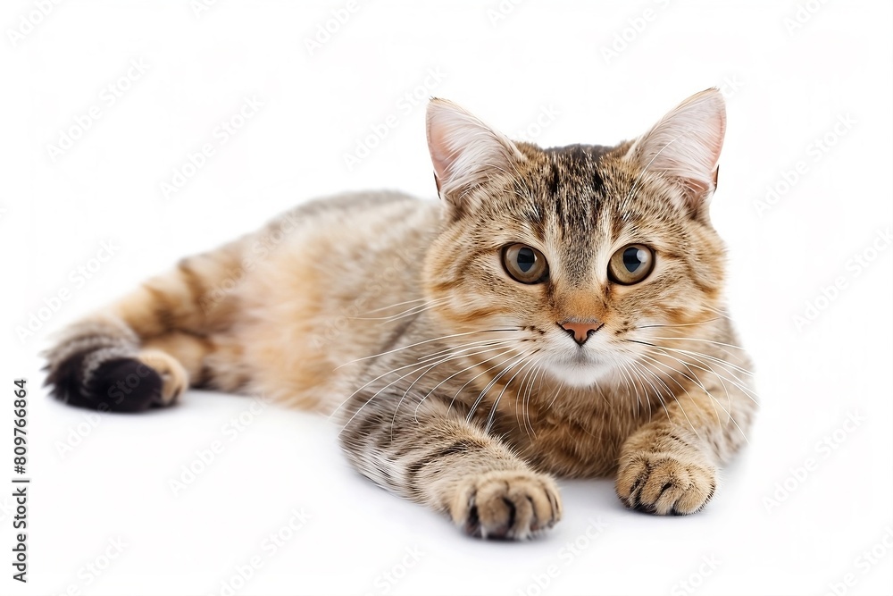 Fototapeta premium Katze isoliert