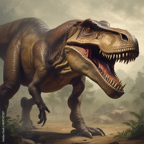 tyrannosaurus rex 3d render