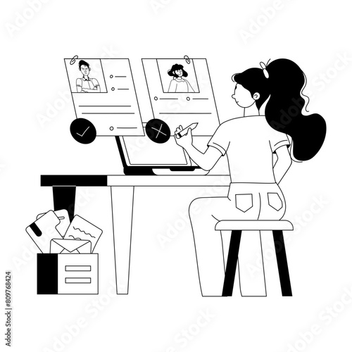 Check out glyph illustration of candidate selection 