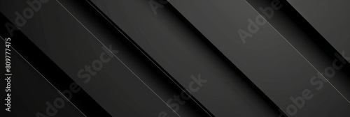 3d black diamond pattern abstract wallpaper on dark background, Digital black textured graphics poster background. 