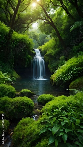 waterfall in the forest