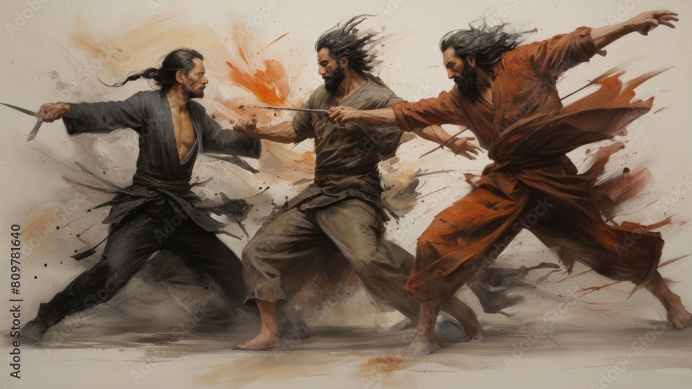 Imagine the fluid movement of the characters Imagine the fluid movement of the characters