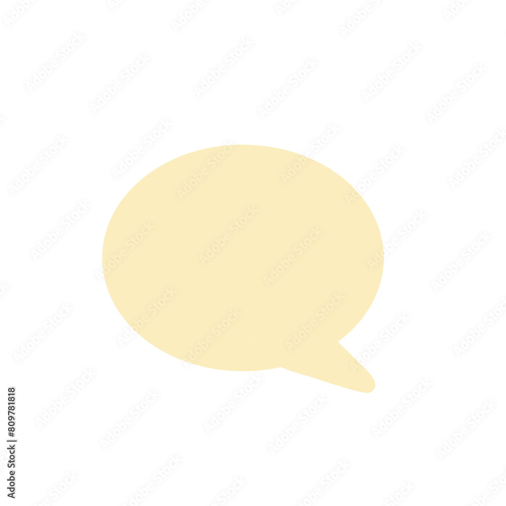 Pastel round bubble chat Pastel round bubble chat